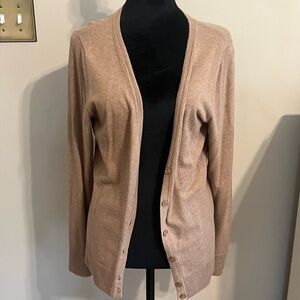 Merona Women's Tan Button-Up Cardigan